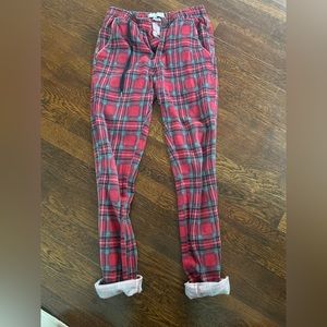 Urban outfitters plaid men’s skinny trouser (XS) (fits a women’s M)